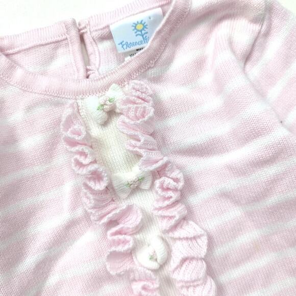 Florence Eiseman Dress Girls Size 18m Pink Sweater Tunic - Picture 2 of 5